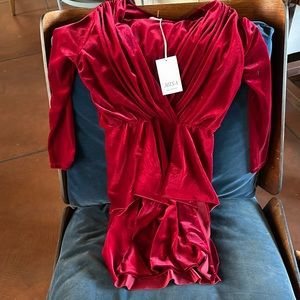 NWT Misa LA Ophelie Shirred Mini